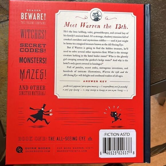 Warren The 13th And The All-Seeing Eye Book - Picture 2 of 3